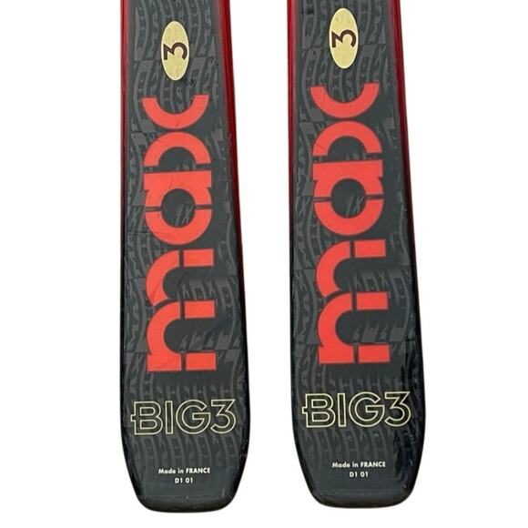 Dynastar Big Max 3 Skis 185cm w/ Salomon S850 Bindings Made in France - Picture 2 of 16